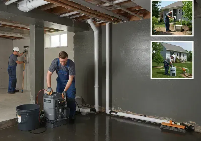 Basement Waterproofing and Flood Prevention process in New Castle, CO